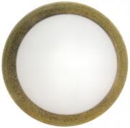 Світильник стельовий Укрсвітло НПБ 01-60 (37722) 1x60 Вт E27 білий/золото