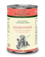 Корм влажный беззерновой для щенков и молодых собак Hubertus Gold Junior говядина с яблоком и пастернаком 400 г
