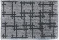 Килимок Dariana MINI 3 40x60 см сірий