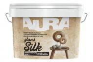 Декоративне покриття Aura Мокрий шовк Silk Glans 2,5 л 3 кг