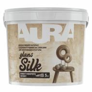 Декоративне покриття Aura Мокрий шовк Silk Glans 5 л 5,95 кг