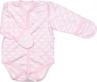 Боди для девочки Bambinelli Тучки р.56 белый с розовым