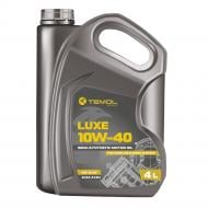 Моторна олива напівсинтетична TEMOL Luxe 10W-40 4 л (T-L10W40-4L)