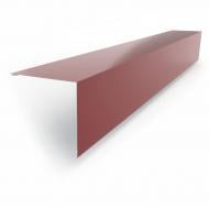Угол наружный PSM PROFILE RAL 3011 красный 2 м