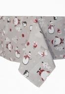 Скатерть Новогодняя 120x136 см бежево-красный Прованс