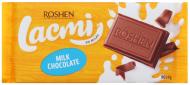 Шоколад Roshen Lacmi молочний з арахісом та шматочками солоної карамелі 90г