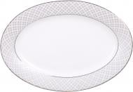 Блюдо овальне Fiora Annabelle platinum 23 см