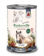 Корм влажный беззерновой для собак Baskerville Prebio конина с яблоками и клюквой 400 г