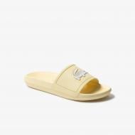 Шлепанцы Lacoste CROCO SLIDE 120 1 CFA 739CFA0004241 р.UK 6 желтый