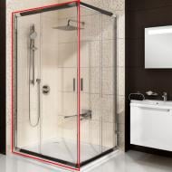 Стінка душова Ravak BLRV2K-80 Полір. алюм. GRAPE