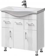 Тумба напольная Мойдодыр Аква 80 + Albatros 80