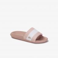 Шлепанцы Lacoste CROCO SLIDE 120 3 US CFA 739CFA00367F8 р.37 бежевый