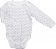 Боди унисекс Bambinelli Тучки р.86 серый с белым