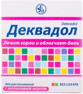Деквадол д/розсмок. зі смак. малин. №18 (6х3) таблетки