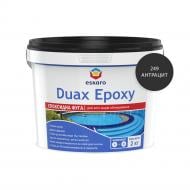 Затирка для плитки Eskaro Duax Epoxy антрацит 2 кг антрацит