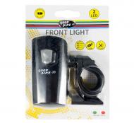 Фонарь велосипедный GOOD BIKE с USB 2 LED 3 режима черный 94319-IS