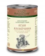 Корм вологий беззерновий Hubertus Gold Junior ягня та яловичина з пастернаком 400 г