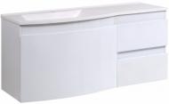Тумба підвісна Сансервіс під умивальник Славута 120 ліва біла