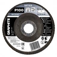 Круг пелюстковий GRAPHITE 125 мм P100 58T103