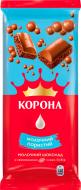 Шоколад Корона молочний пористий 80гр (7622210893154)