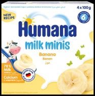 Кисломолочный продукт Humana с бананом и натуральными пребиотиками 4x100 г (4031244701091)