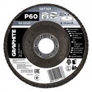 Круг пелюстковий GRAPHITE 125 мм P60 58T101