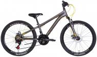 Велосипед Discovery 24" 11.5"(29 см) RIDER OPS-DIS-24-308 серый с желтым