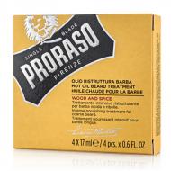 Олія для догляду за бородою Proraso Wood & Spice 4x17 мл