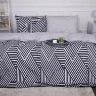 Комплект постельного белья Бязь Ranforce Elite 17-0629 Diamond Black White 200х220 см черный/белый MirSon Комплект постельного белья Бязь Ranforce Elite 17-0629 Diamond Black White 200х220 см черный/белый MirSon