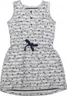 Сарафан для девочек Україна 949-117-6 р.104 молочный с синим