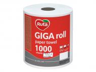 Бумажные полотенца Ruta Giga Roll 1000 отрывов двухслойная 1 шт.