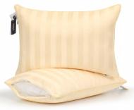 Подушка №910 Carmela Hand Made EcoSilk средняя MirSon 40x40 см кремовый