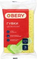 Губка для кухни OBERY целлюлозные 3 шт.