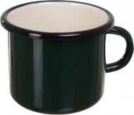 Чашка емальована 0,5 л зелена Idilia