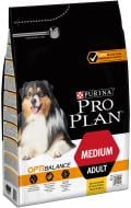 Корм для средних пород Pro Plan Pro Plan Adult Medium с курицей 3 кг 3 кг