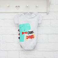 Боди детское унисекс Blanka Дино р.74 серый 12938