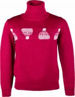 Свитер для девочки Flash р.146 бордовый с белым 17D940-3477_586-2