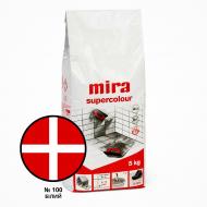 Затирка для плитки Mira Supercolour 100 5 кг белый