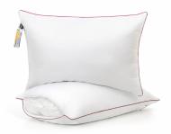 Подушка №1176 DeLuxe Hand Made EcoSilk средняя MirSon 40x40 см белый