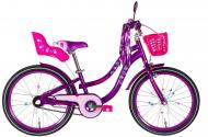 Велосипед Formula 20" 10"(25 см) FLOWER PREMIUM OPS-FRK-20-174 фиолетовый