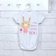 Боди детское унисекс Blanka Зайчик р.86 белый 12273
