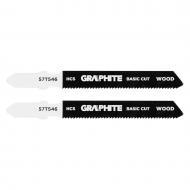 Набір пилок для електролобзика GRAPHITE 2 шт. 57T546