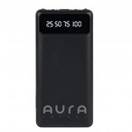 Повербанк Aura 10000 mAh black (PBANRG10B)