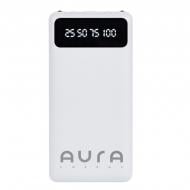 Повербанк Aura 10000 mAh white (PBANRG10W) Повербанк Aura 10000 mAh white (PBANRG10W)