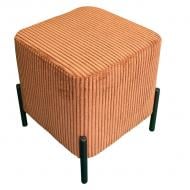 Пуф КВАДРО ZOOM 8 Terra оранжевый Пуф КВАДРО ZOOM 8 Terra оранжевый