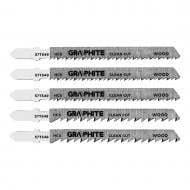 Набір пилок для електролобзика GRAPHITE 5 шт. 57T551