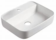 Умывальник Imprese накладной i-FORM, 50*40*14см, прямоугольный с отверстием под смеситель