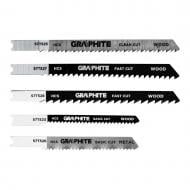 Набор пилочек для электролобзика GRAPHITE 5 шт. 57T520
