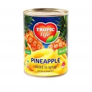 Ананас консервированный Tropic Life кольцами в сиропе 540 г