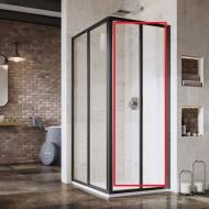 Душова кабіна Ravak Supernova SRV2- 75 195 S чорний TRANSPARENT